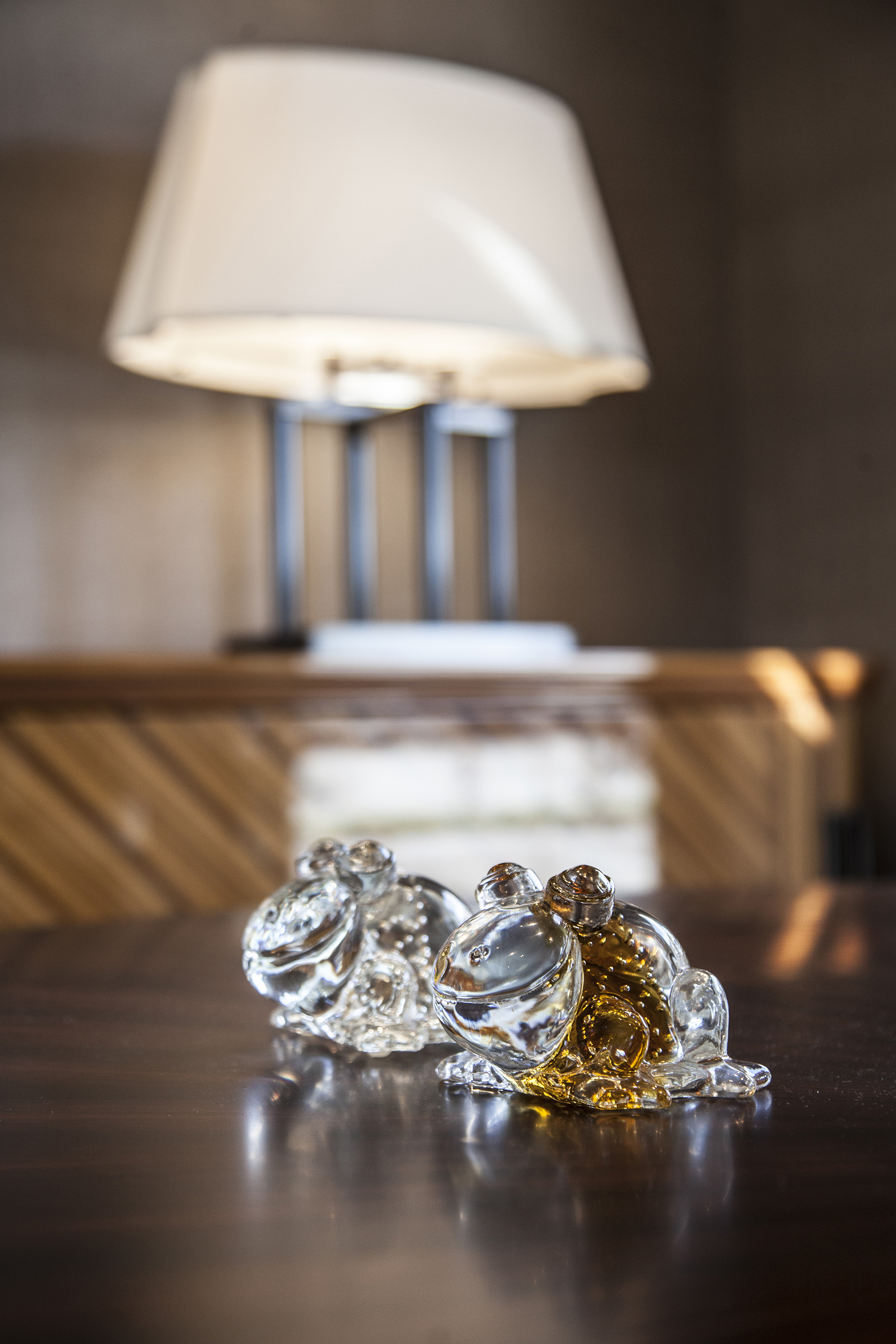 Rana in Vetro di Murano è una rana in vetro, mascotte di Promemoria, disponibile in diversi colori, del catalogo di Promemoria | Promemoria